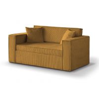 Mars Meble - DAVE 120 GINGER Sofa z funkcją spania i pojemnikiem PROMOCJA