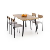 HALMAR - DICKY Zestaw Stół + 4 krzesła