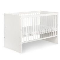 KLUPŚ - Karolina I BIEL Łóżko 120x60