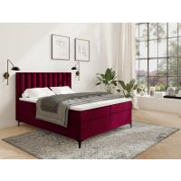 STOLLECH - ELITE I Pocket Łóżko kontynentalne z pojemnikiem ( sprężyny kieszeniowe 7-strefowe) | 140/200