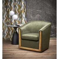 HALMAR - ENRICO Fotel | zielony