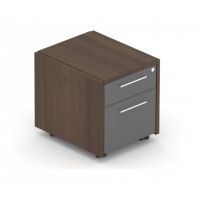 MASSONI - EXO Kontener biurowy EXKP 12 | 49,8x55x60,5h cm | 2 szuflady