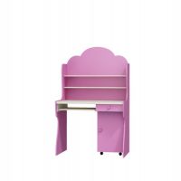 BabyBest - FLOWER Biurko z nadstawką i kontenerem na kółkach BRK-FL