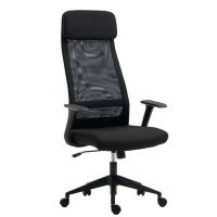 FURNITEX - FB24-FX (B) Fotel obrotowy | Czarny