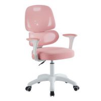 FURNITEX - FB28-FX Fotel obrotowy | Biało-różowy