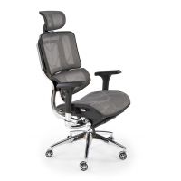 HALMAR - ETHAN Fotel Obrotowy | Popielaty | Zgodny z Rozporządzeniem z 2023 roku