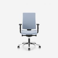 NOWY STYL - NAVIGO Fotel Obrotowy SWIVEL CHAIR UPH BLACK BASIC / INSERT / WINDOW | Oparcie Tapicerowane | Wersja Czarna BL | Wybór Typu Osłony Oparcia | Zgodny z Rozporządzeniem z 2023 roku