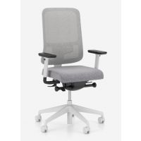 NOWY STYL - UTILA PRO Fotel Obrotowy SWIVEL CHAIR MESH GREY | Oparcie Siatkowe | Zgodny z Rozporządzeniem z 2023 roku