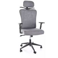 SIGNAL - Q-080M Fotel obrotowy | Szary | Zgodny z Rozporządzeniem z 2023