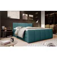 WERSAL - FRESCO Łóżko Kontynentalne 160x200 z pojemnikiem | Materac Bonell | Materac Pocket