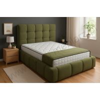 MEBLE BEST - FLUFFY Łóżko z pojemnikiem i stelażem | 140x200