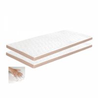 NEW ELEGANCE - NEW ELEGANCE NAKŁADAK NA MATERAC TERMOELASTYCZNA 7 CM | Dżersej Biały | do łóżek kontynentalnych