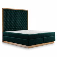 NEW ELEGANCE - NEW ELEGANCE WEZGŁOWIE 700 RAMKA DREWNIANA | Wysokość 150 | do łóżka kontynentalnego | 200