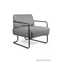 UNIQUE MEBLE - PANTHON Fotel CV-B297BS-PU-8