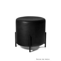 UNIQUE MEBLE - SOPLO Pufa TP-05-MJ8-4 Czarna