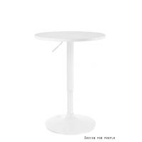 UNIQUE MEBLE - ROUND Stolik Okolicznościowy | Biały