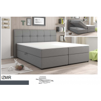 MEBLE BEST - IZMIR Łóżko Kontynentalne 160x200 z pojemnikiem na pośclel