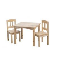 PANKAU - JĘDREK Stolik + 2 krzesła | Zestaw dziecięcy
