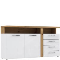 Forte - TULUZA Komoda TUZK231B Biały Połysk