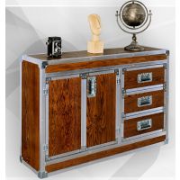 GO!PACK - NEVADA Komoda 0014 | Szafka + 3 szuflady po prawej stronie