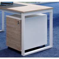 AMS Meble Biurowe - Kontener Biurowy KBU2 | 43x50x62h cm | Bezuchwytowe