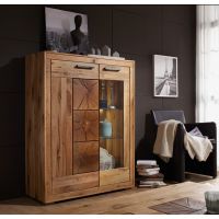 G+K MEBLE - WZ-0315 Kredens I Prawy | Dąb