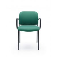 PROFIM - BIT Krzesło Konferencyjne 580H | Tapicerowane Siedzisko i Oparcie | Na 4 Nogach