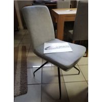 KLOSE - S88 Krzesło 880100 | Nogi metal pająk | Tkanina Cloud 80 szary | 6 sztuk | DOSTĘPNE OD RĘKI