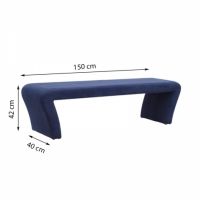 NEW ELEGANCE - NEW ELEGANCE TIFFANY Ławka B | DOSTĘPNE OD RĘKI