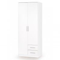 HALMAR - LIMA Szafa S-2 | biała | z PL