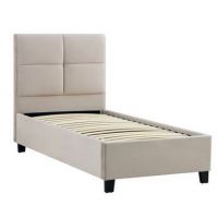 FURNITEX - LT2-FX Łóżko 90x200 | Beżowe