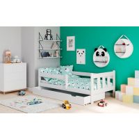 HALMAR - Łóżko MARINELLA BIAŁA z wysuwaną szufladą | z PL