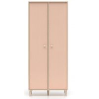 ML MEBLE - MEVEL 02 Szafa 2d | Millenial Pink | Piasek Pustyni