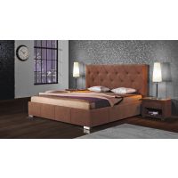 NEW ELEGANCE - NEW ELEGANCE Łoże Mini Maxi 90x200 (wezgłowie 2700 wys. 120 cm, Korpus C przeszycie C, nożka B)