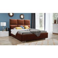 NEW ELEGANCE - NEW ELEGANCE Łoże Mini Maxi 140x200 (wezgłowie 3000 wys. 120 cm, Korpus C bez przeszycia, Nóżka B)