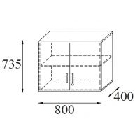 AMS Meble Biurowe - Nadstawka RG43 | 2OH