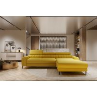 WERSAL - NAVAS MINI Narożnik z funkcją spania i pojemnikiem