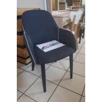 SIGNAL - OSCAR Krzesło | Tapicerka 11 czarna | 2 sztuki | DOSTĘPNE OSD RĘKI