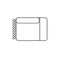 FENIKS MEBLE - EVOLUTION Otomana mała OTMR prawa