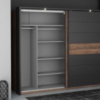 Forte - HAYATO WNND92-A06 Komplet 3 półek