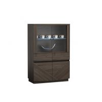 MEBLOMAX PÓŁROLA - PALERMO Witryna niska