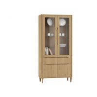 MEBLOMAX PÓŁROLA - PORTO Witryna 4D2S