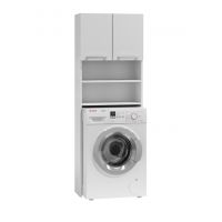 FURNITEX - Szafka | Łazienkowa | Pod pralkę | Biała