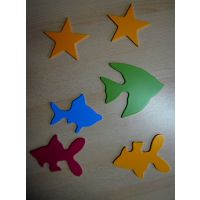 BabyBest - OCEANIK Rybki i gwiazdki do dekoracji A-RB