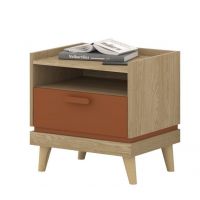 HELVETIA MEBLE WIERUSZÓW - SCANDI Stolik nocny 1S | 24D5OH22