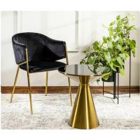 SIGNAL - ARIES Ława | Biały | Złoty