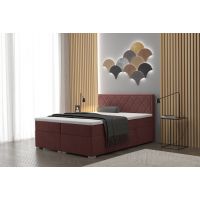 SOFIA MEBLE - SEVILLA Łóżko kontynentalne 180x200 z pojemnikiem