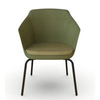 BGROUP - SNAG Fotel Konferencyjny SK S40 | Stelaż Metalowy na 4 nogach