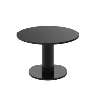 HUBERTUS - SOLO MINI Ława 80 | Czarny mat | Czarny połysk