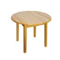 PANKAU - STÓŁ OKRĄGŁY 100-130 | Rozkładany | Nogi proste